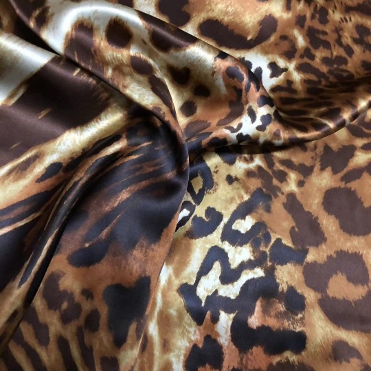 Leopard Jacquard Fabric