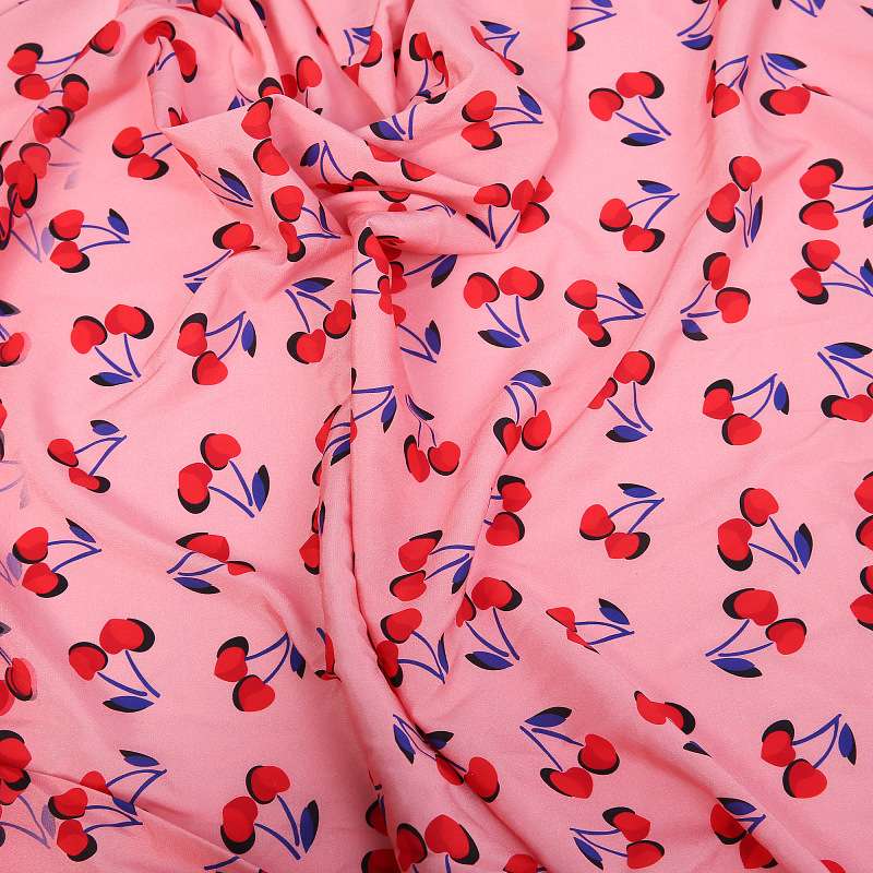 Cherry Print Fabric