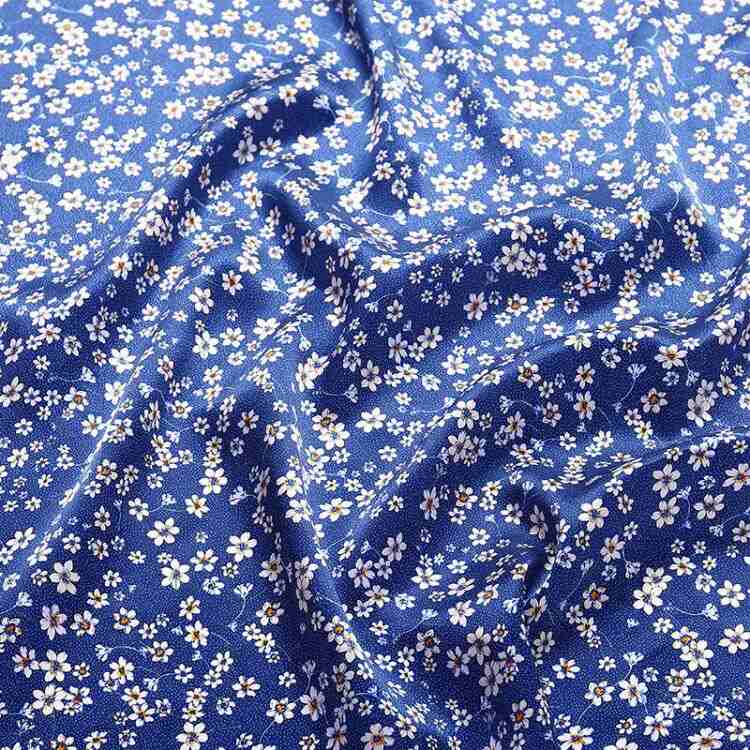 Floral Silk Fabric