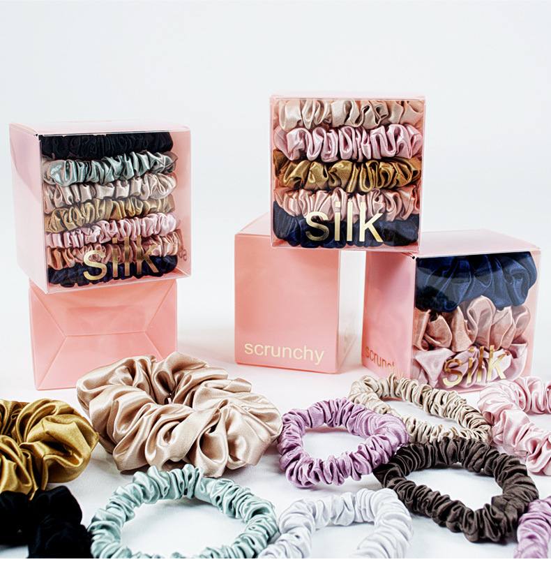 Mulberry Silk Hair Scrunchies