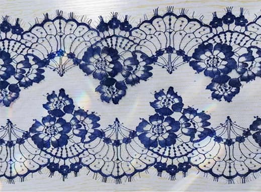 beaded lace fabric