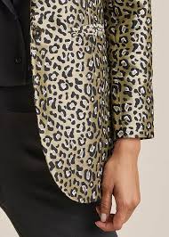 Leopard Jacquard Fabric