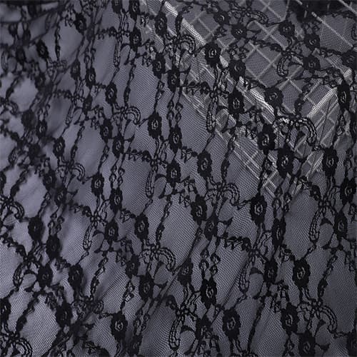 Differences Between Black Stretch Lace Fabric And Non Stretch Lace Fabric